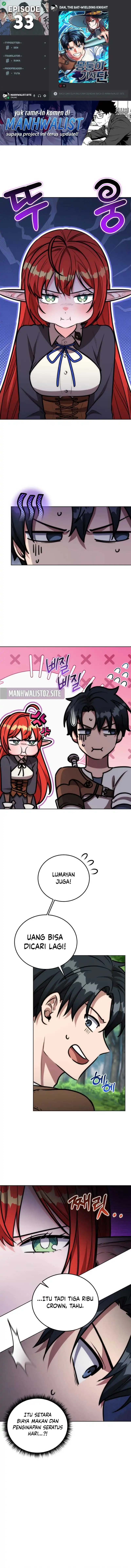 Baca Dan, the Bat-Wielding Knight - Chapter 33 halaman 1