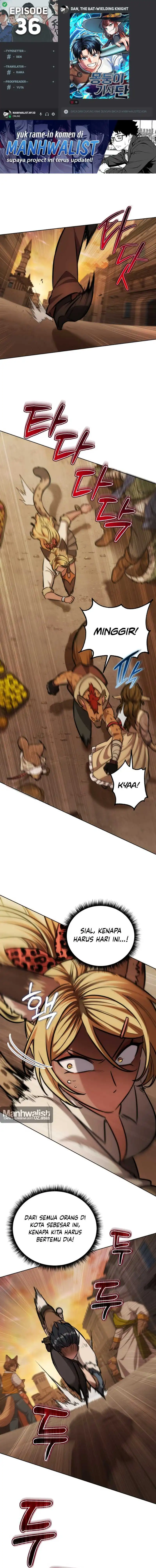Baca Dan, the Bat-Wielding Knight - Chapter 36 halaman 1