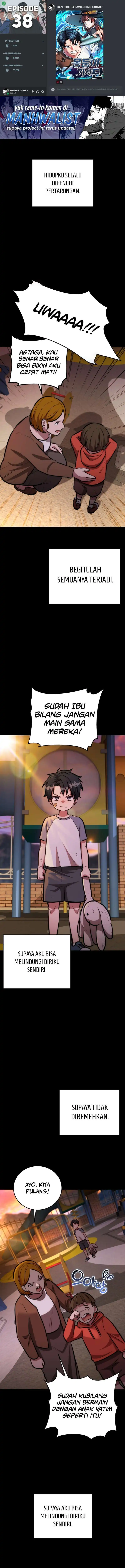 Baca Dan, the Bat-Wielding Knight - Chapter 38 halaman 1