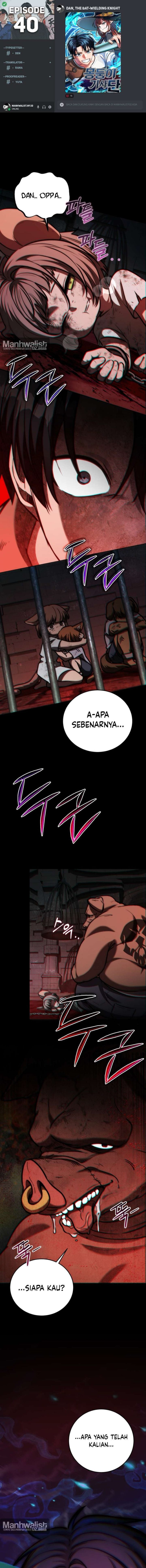 Baca Dan, the Bat-Wielding Knight - Chapter 40 halaman 1