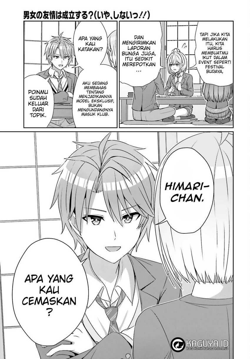 Baca Danjo no Yuujou wa Seiritsu Suru? (Iya, Shinai!!) - Chapter 22 halaman 13