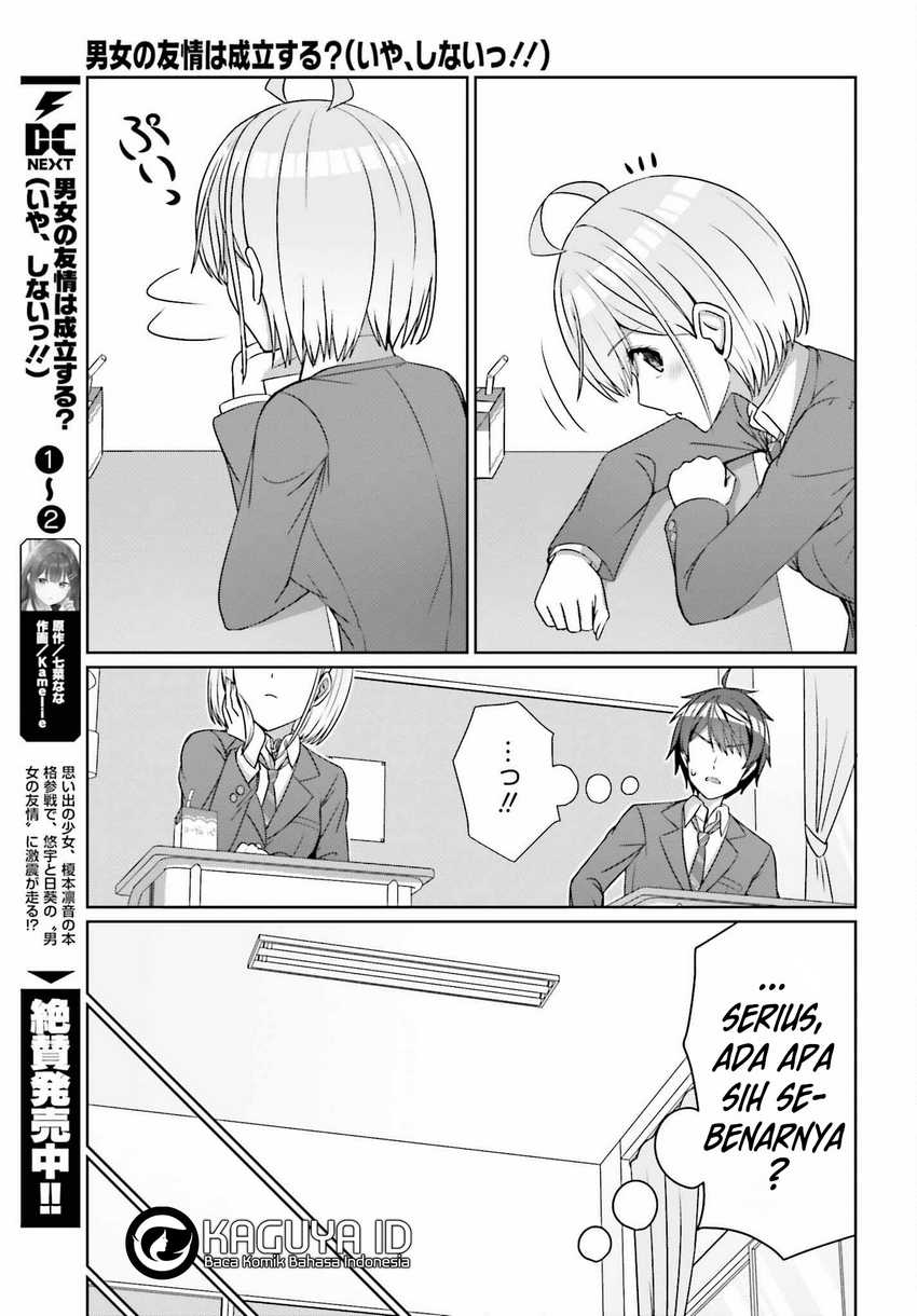 Baca Danjo no Yuujou wa Seiritsu Suru? (Iya, Shinai!!) - Chapter 23 halaman 18