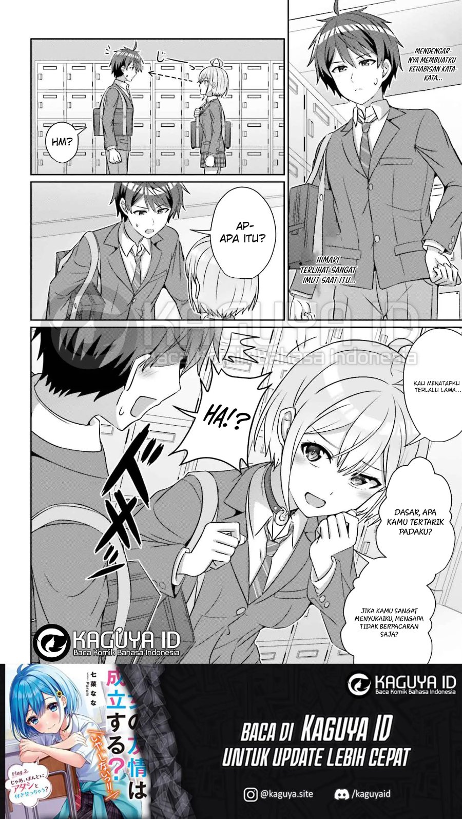 Baca Danjo no Yuujou wa Seiritsu Suru? (Iya, Shinai!!) - Chapter 33.1 halaman 8