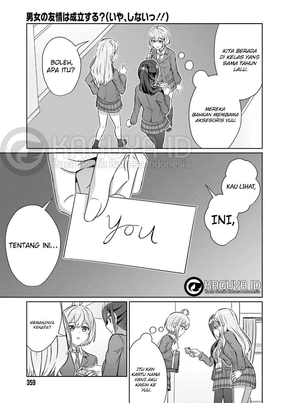 Baca Danjo no Yuujou wa Seiritsu Suru? (Iya, Shinai!!) - Chapter 33.2 halaman 12