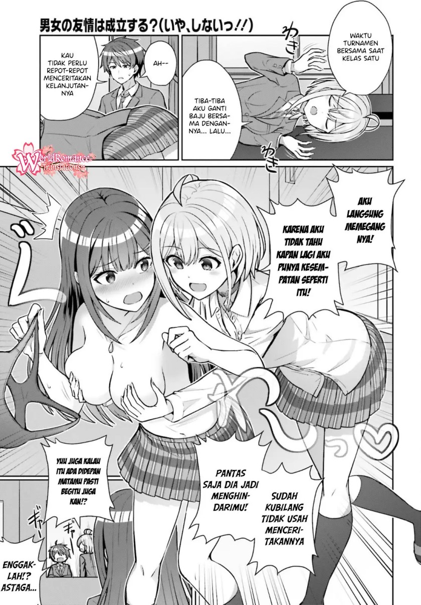 Baca Danjo no Yuujou wa Seiritsu Suru? (Iya, Shinai!!) - Chapter 4 halaman 22