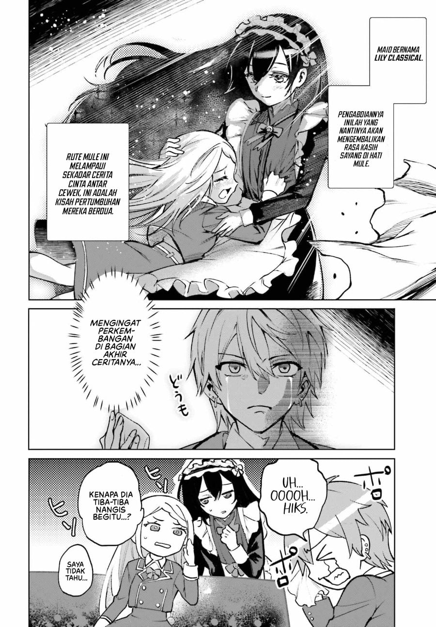 Baca Danshi Kinsei Game Sekai de Ore ga Yarubeki Yuiitsu no Koto – Yuri no Ma ni Hasamaru Otoko to Shite Tensei shite shimaimashita - Chapter 13 halaman 13