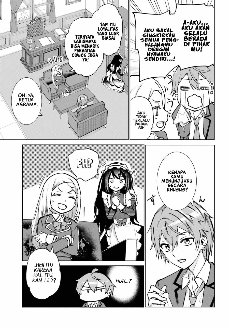 Baca Danshi Kinsei Game Sekai de Ore ga Yarubeki Yuiitsu no Koto – Yuri no Ma ni Hasamaru Otoko to Shite Tensei shite shimaimashita - Chapter 13 halaman 14