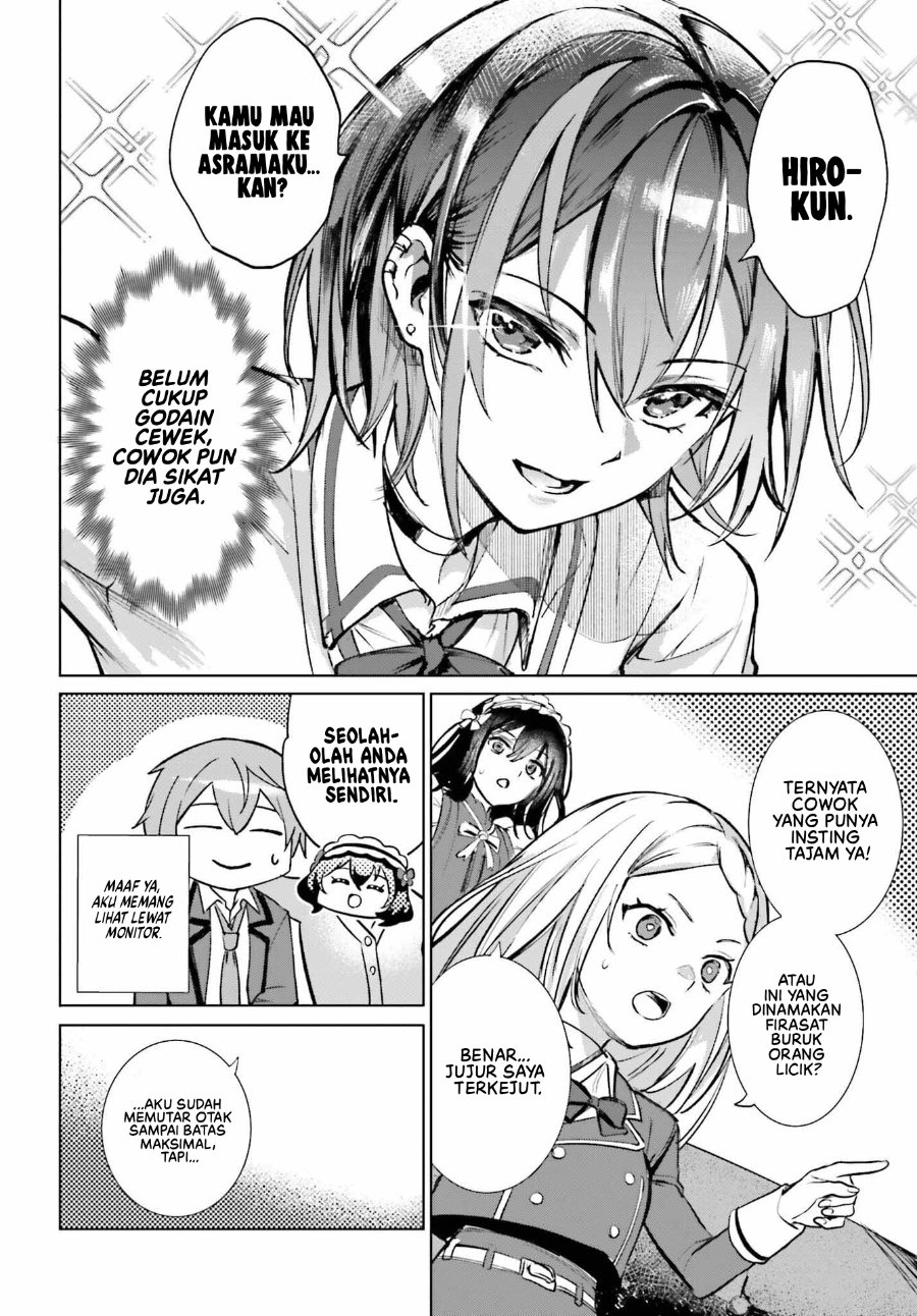 Baca Danshi Kinsei Game Sekai de Ore ga Yarubeki Yuiitsu no Koto – Yuri no Ma ni Hasamaru Otoko to Shite Tensei shite shimaimashita - Chapter 13 halaman 21