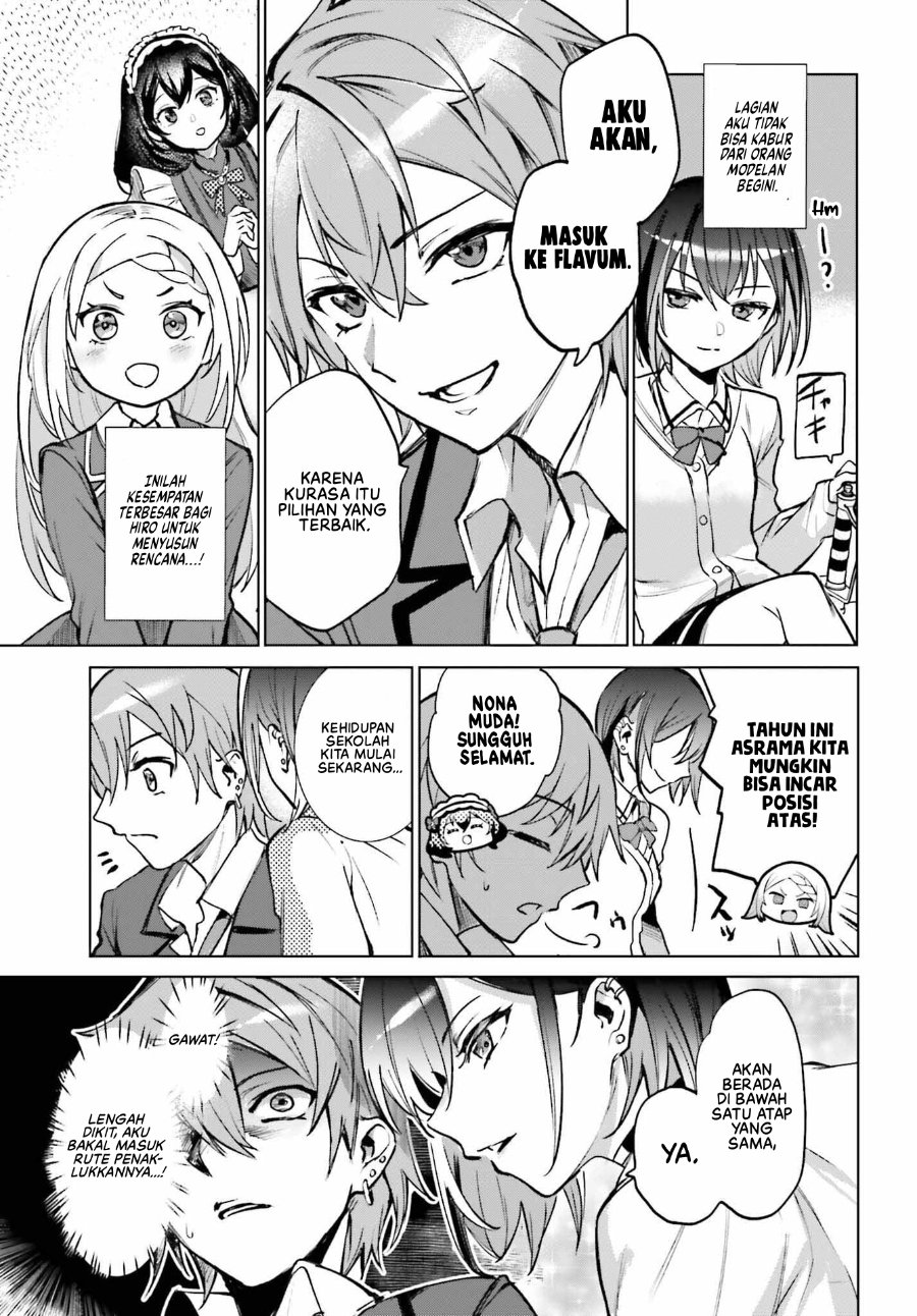 Baca Danshi Kinsei Game Sekai de Ore ga Yarubeki Yuiitsu no Koto – Yuri no Ma ni Hasamaru Otoko to Shite Tensei shite shimaimashita - Chapter 13 halaman 22