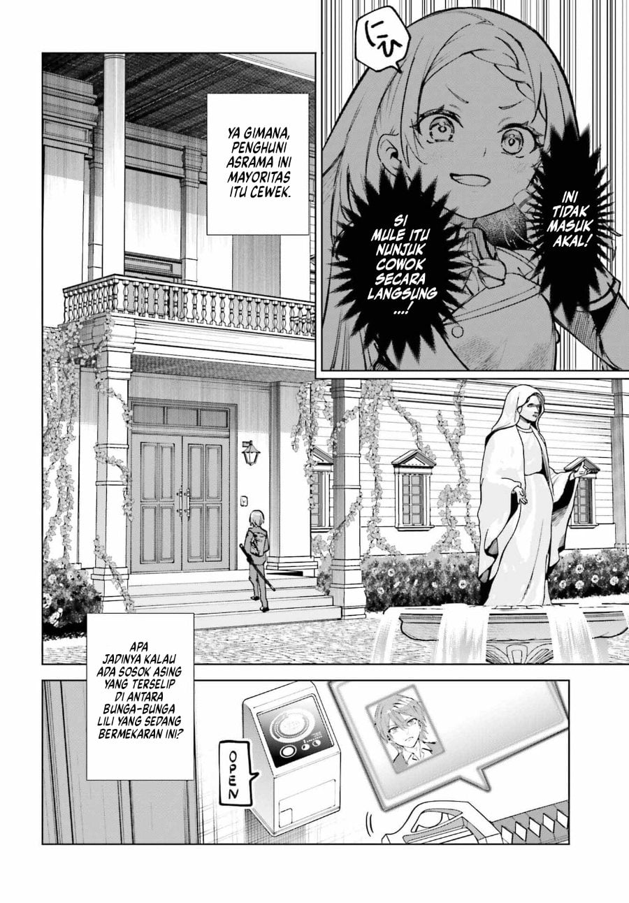 Baca Danshi Kinsei Game Sekai de Ore ga Yarubeki Yuiitsu no Koto – Yuri no Ma ni Hasamaru Otoko to Shite Tensei shite shimaimashita - Chapter 13 halaman 5