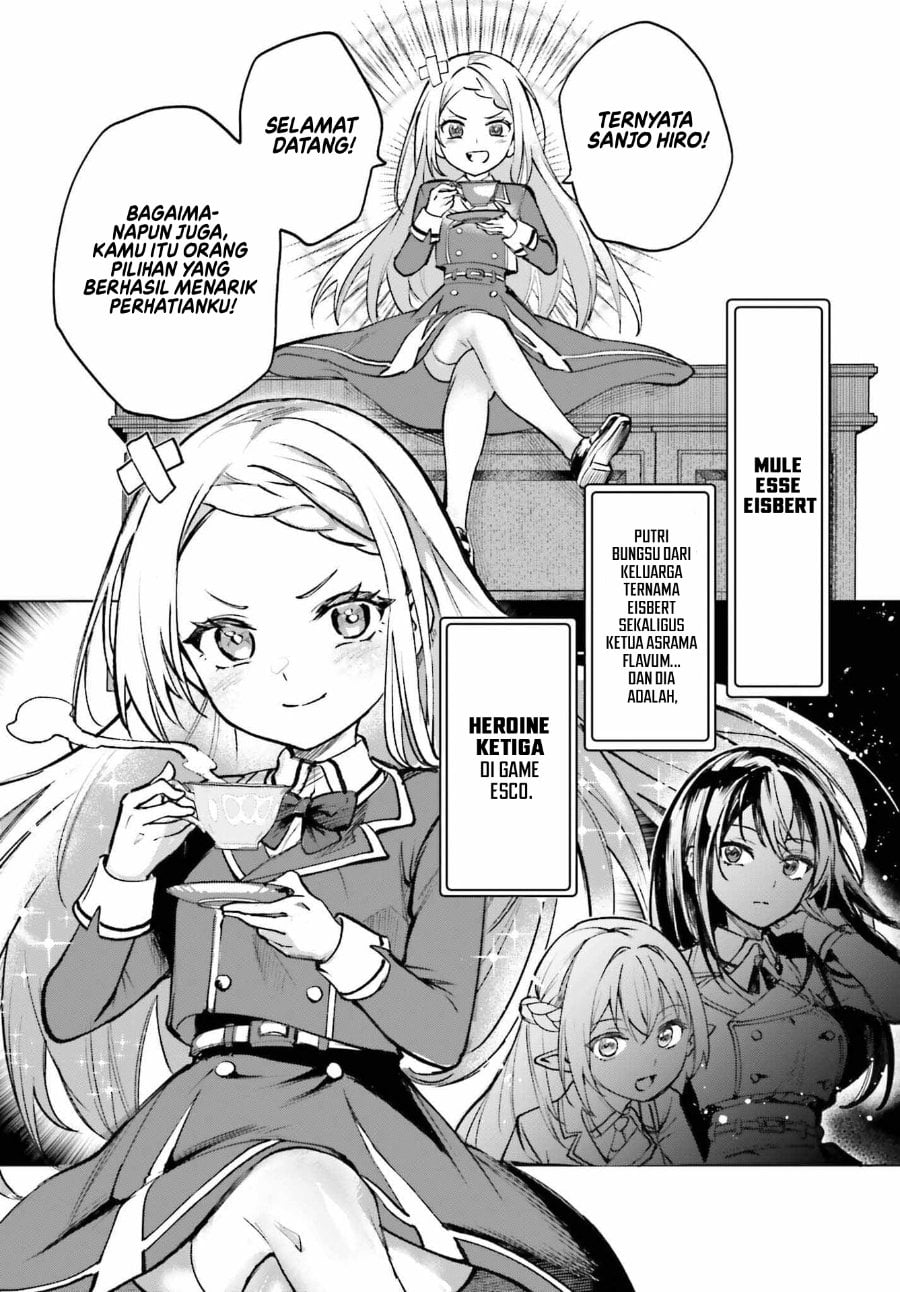 Baca Danshi Kinsei Game Sekai de Ore ga Yarubeki Yuiitsu no Koto – Yuri no Ma ni Hasamaru Otoko to Shite Tensei shite shimaimashita - Chapter 13 halaman 9