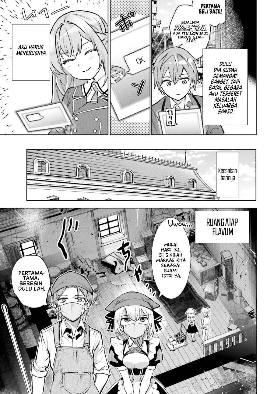 Baca Danshi Kinsei Game Sekai de Ore ga Yarubeki Yuiitsu no Koto – Yuri no Ma ni Hasamaru Otoko to Shite Tensei shite shimaimashita - Chapter 14 halaman 16