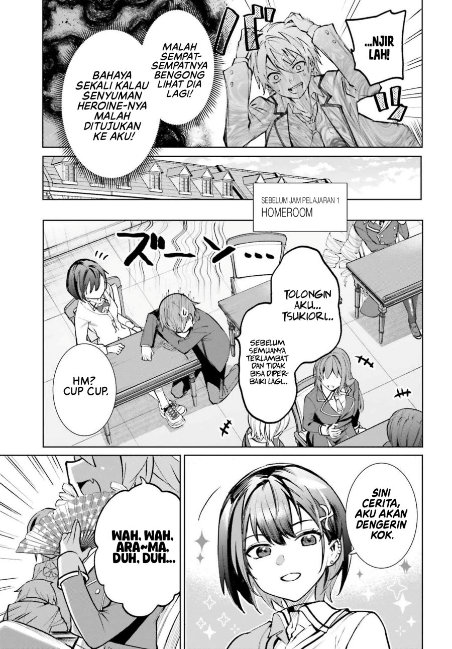 Baca Danshi Kinsei Game Sekai de Ore ga Yarubeki Yuiitsu no Koto – Yuri no Ma ni Hasamaru Otoko to Shite Tensei shite shimaimashita - Chapter 15 halaman 22