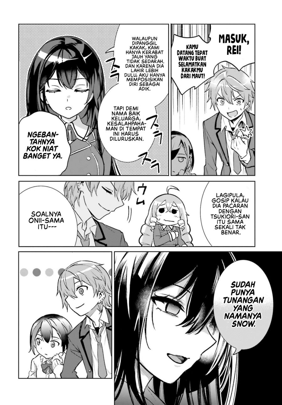 Baca Danshi Kinsei Game Sekai de Ore ga Yarubeki Yuiitsu no Koto – Yuri no Ma ni Hasamaru Otoko to Shite Tensei shite shimaimashita - Chapter 15 halaman 27