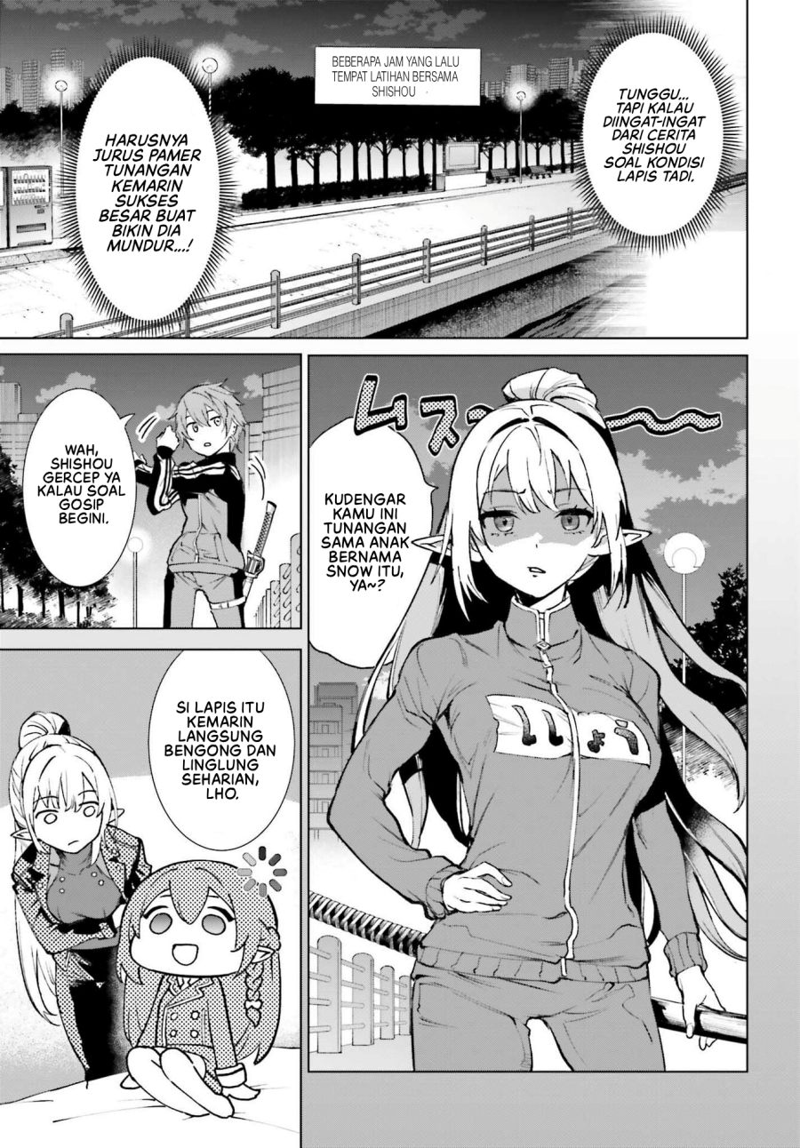Baca Danshi Kinsei Game Sekai de Ore ga Yarubeki Yuiitsu no Koto – Yuri no Ma ni Hasamaru Otoko to Shite Tensei shite shimaimashita - Chapter 15 halaman 4