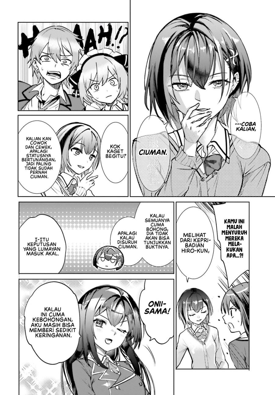 Danshi Kinsei Game Sekai de Ore ga Yarubeki Yuiitsu no Koto – Yuri no Ma ni Hasamaru Otoko to Shite Tensei shite shimaimashita Chapter 16 - Page 23