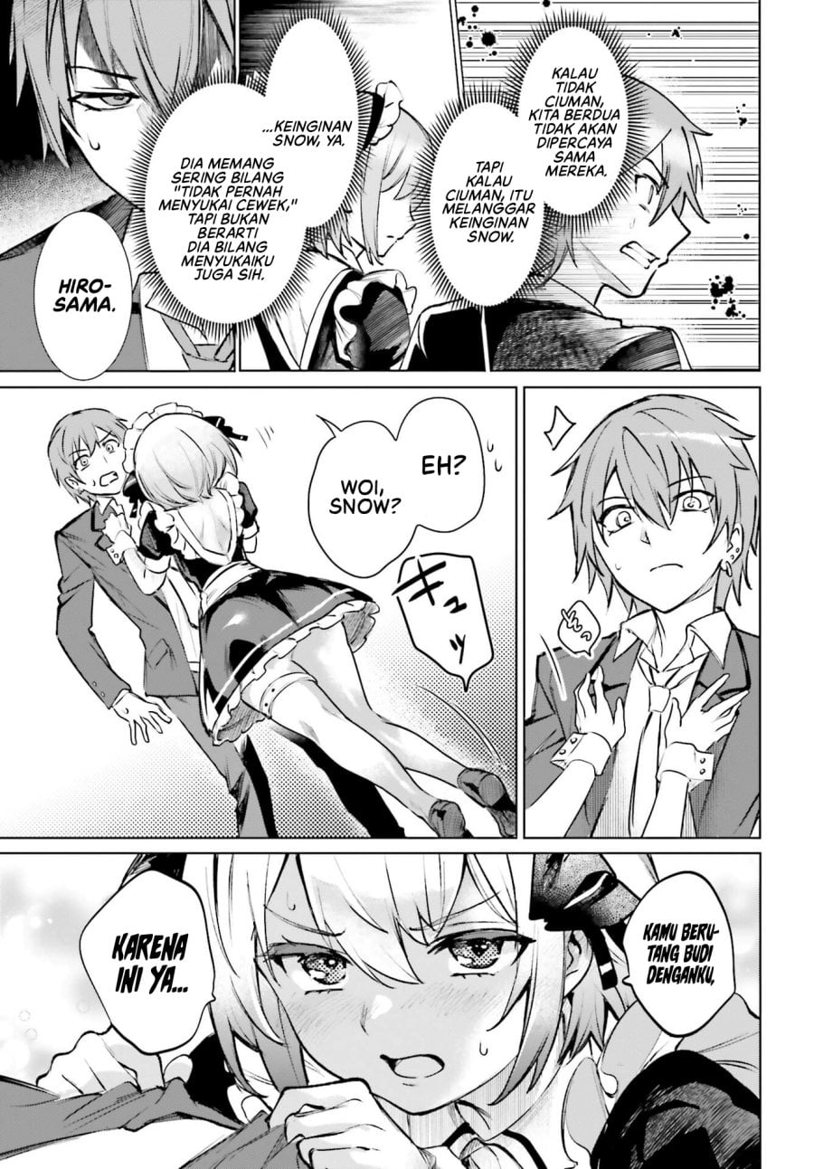Danshi Kinsei Game Sekai de Ore ga Yarubeki Yuiitsu no Koto – Yuri no Ma ni Hasamaru Otoko to Shite Tensei shite shimaimashita Chapter 16 - Page 24