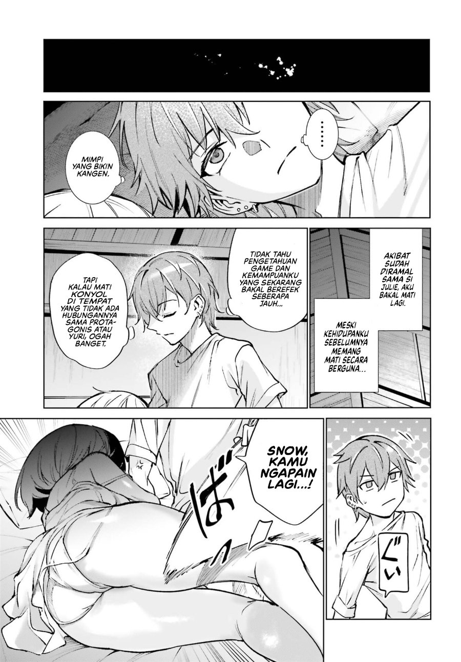 Danshi Kinsei Game Sekai de Ore ga Yarubeki Yuiitsu no Koto – Yuri no Ma ni Hasamaru Otoko to Shite Tensei shite shimaimashita Chapter 17 - Page 16