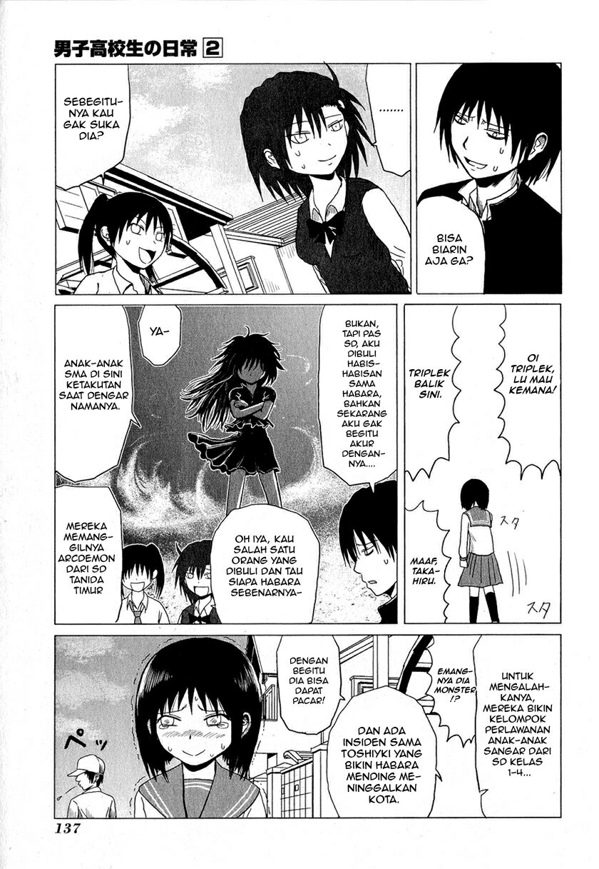 Baca Danshi Koukousei no Nichijou - Chapter 15.3 halaman 8