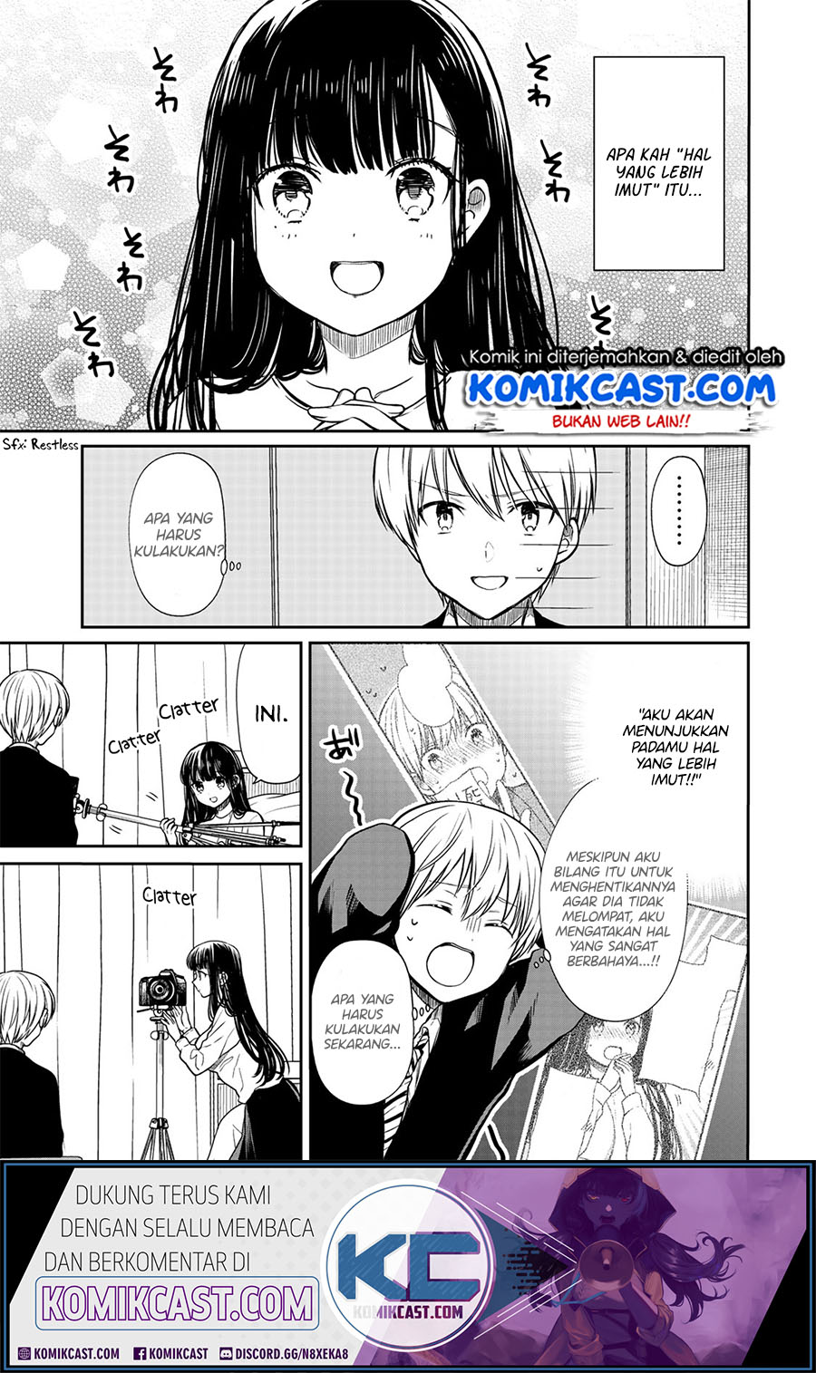 Baca Danshi Koukousei wo Yashinaitai Onee-san no Hanashi. - Chapter 134.5 halaman 2