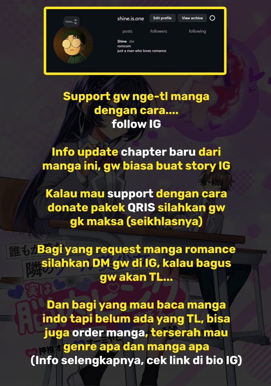 Baca Daremo ga Urayamu Tonari no Cool Bishoujo, Jitsu wa Nounai Pink Sugiru - Chapter 1 halaman 24