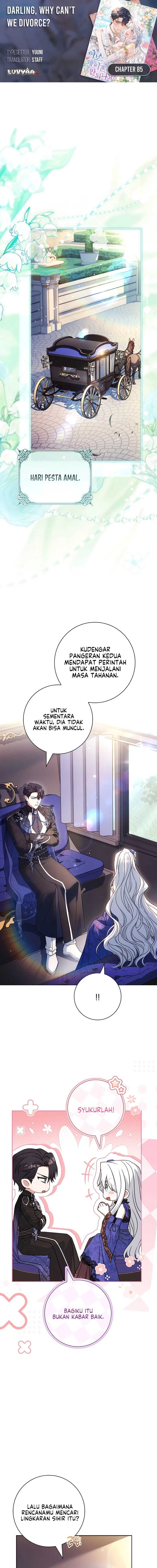Baca Darling, Why Can’t We Divorce? - Chapter 85 halaman 1