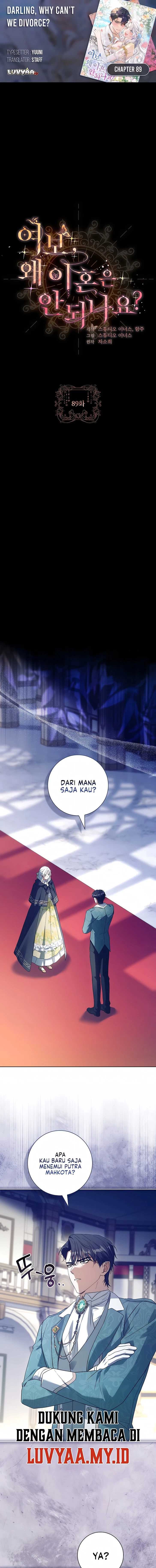 Baca Darling, Why Can’t We Divorce? - Chapter 89 halaman 1