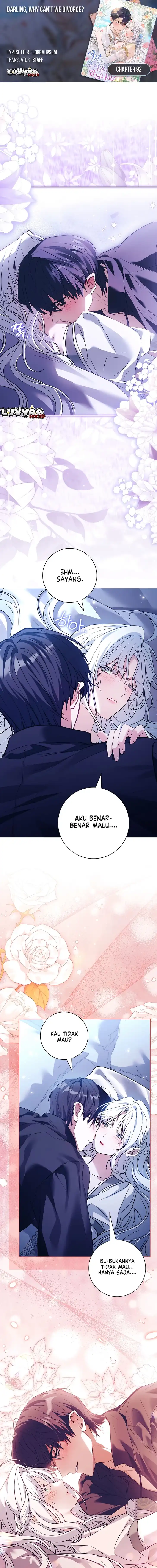 Baca Darling, Why Can’t We Divorce? - Chapter 92 halaman 1