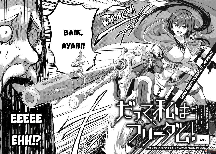 Datte, Watashi wa Freedom! - Makou-shi Fey, Kodai Bunmei ni Idomimasu Chapter 1 - Page 2