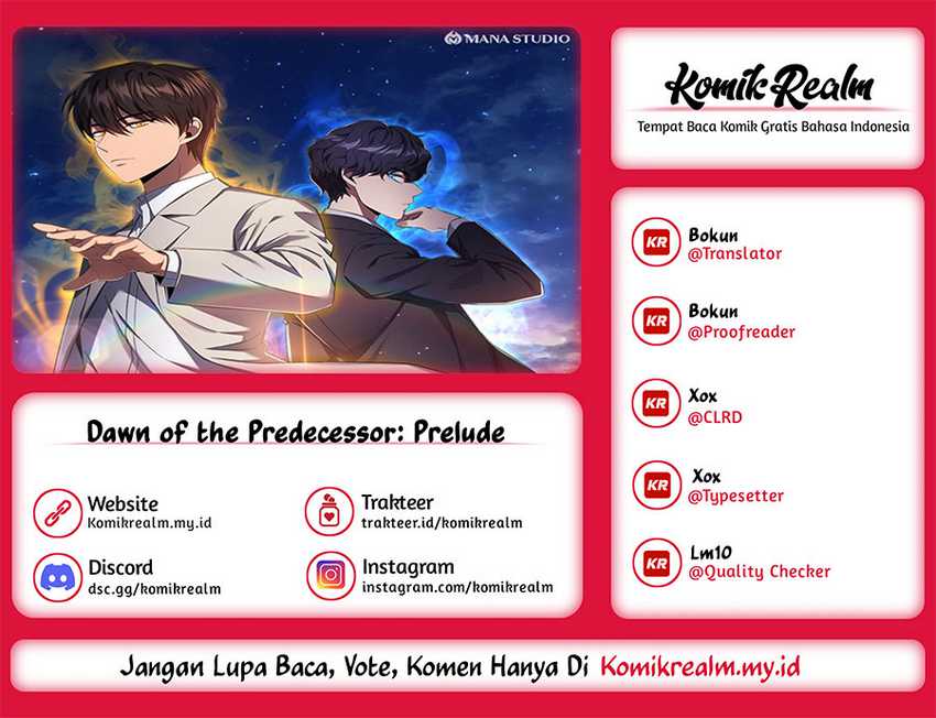 Baca Dawn of the Predecessor: Prelude - Chapter 17 halaman 1
