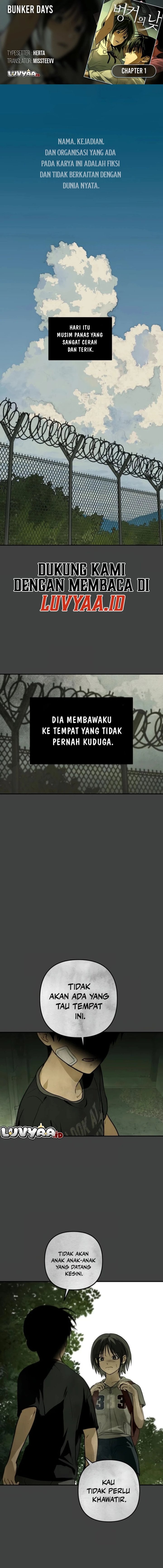 Baca Daytime in the Bunker - Chapter 1 halaman 1