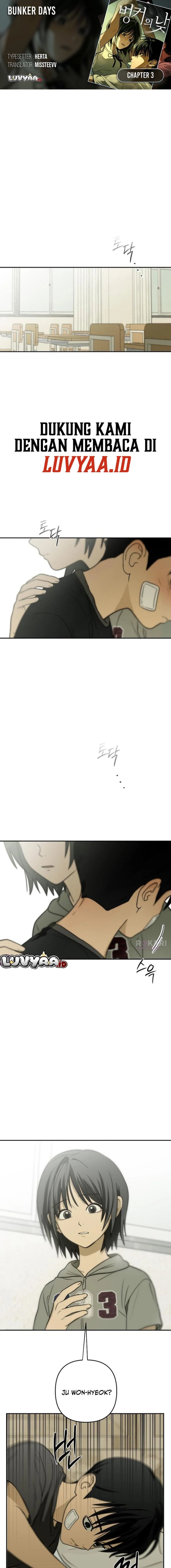 Baca Daytime in the Bunker - Chapter 3 halaman 1