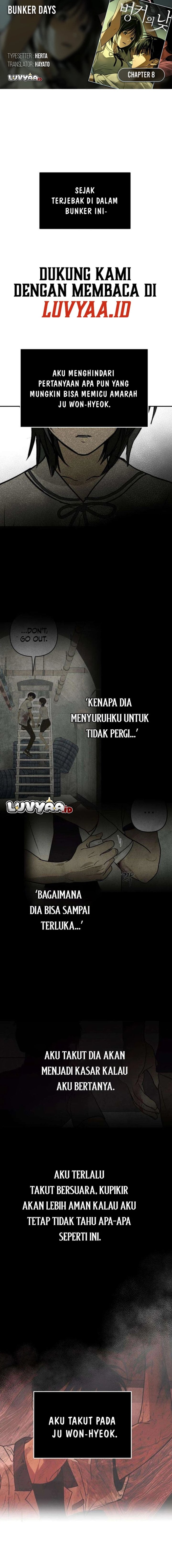Baca Daytime in the Bunker - Chapter 8 halaman 1