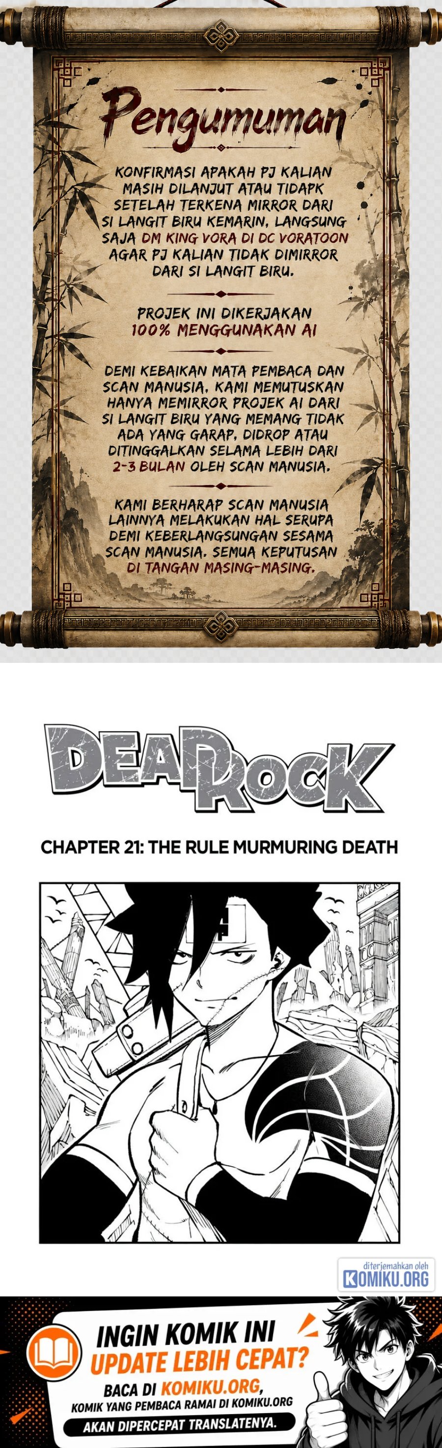 Dead Rock Chapter 21 - Page 1