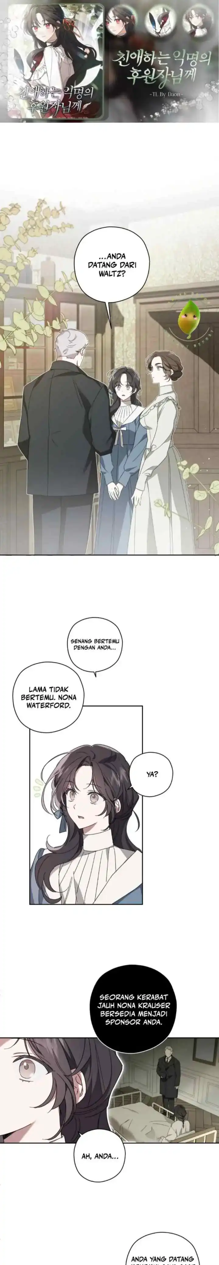 Dear Anonymous Sponsor Chapter 5 - Page 1