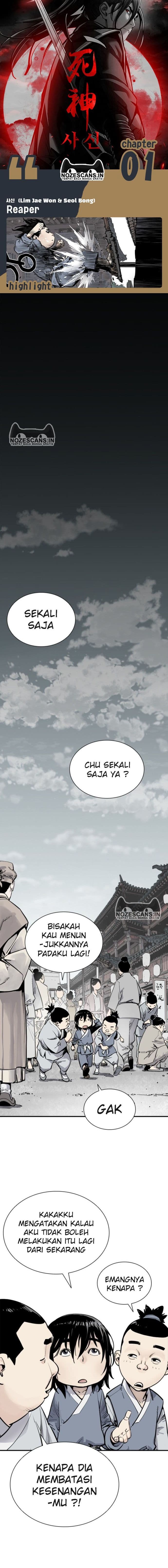 Baca Death God - Chapter 1 halaman 1
