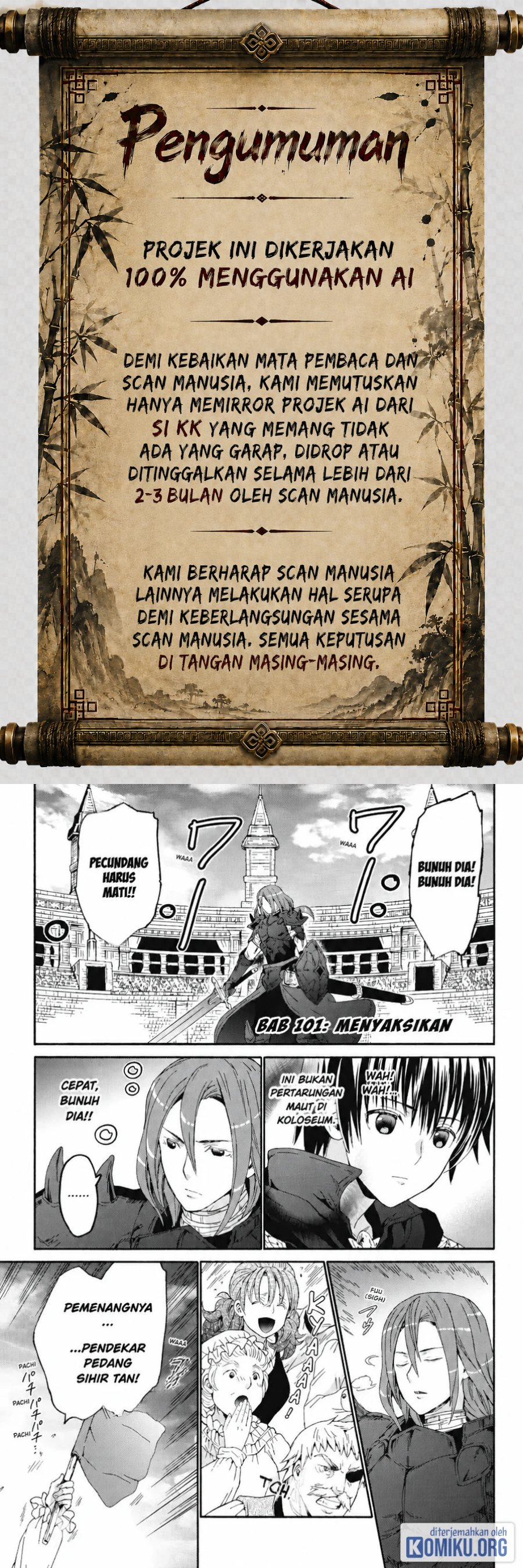 Death March kara Hajimaru Isekai Kyousoukyoku Chapter 101 - Page 1