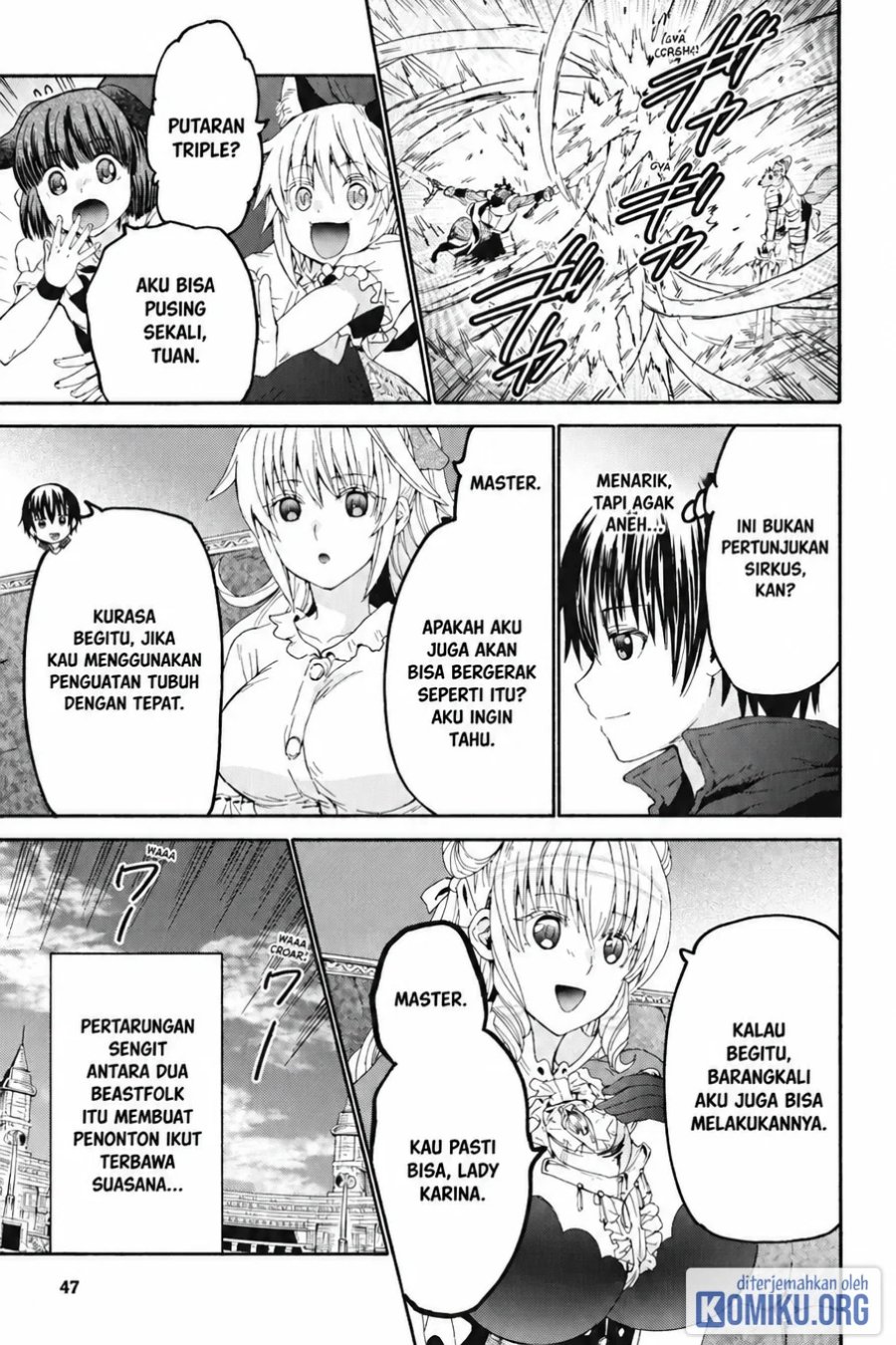 Death March kara Hajimaru Isekai Kyousoukyoku Chapter 101 - Page 7
