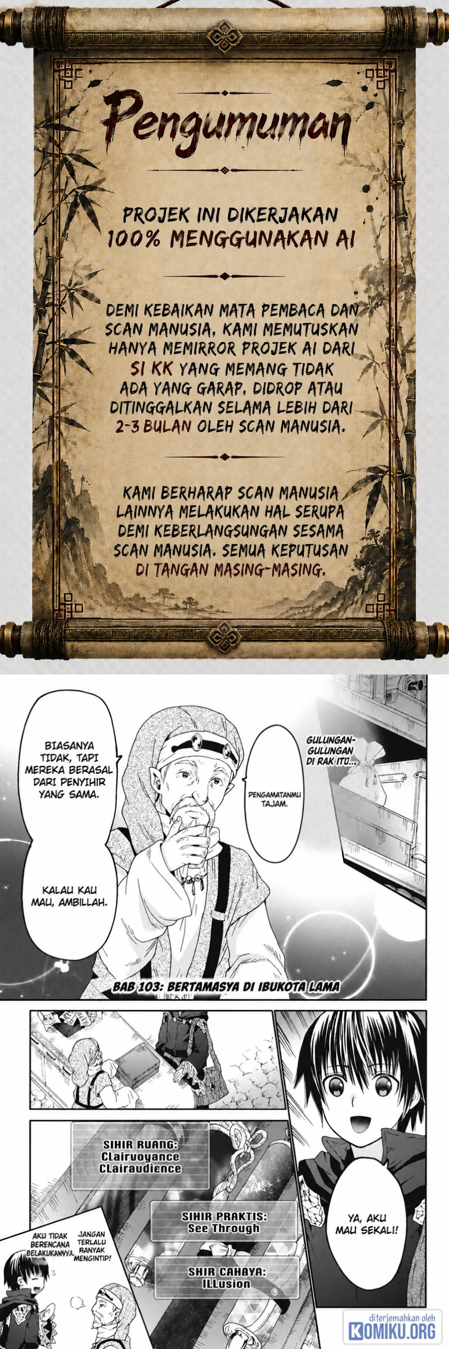 Death March kara Hajimaru Isekai Kyousoukyoku Chapter 103 - Page 1