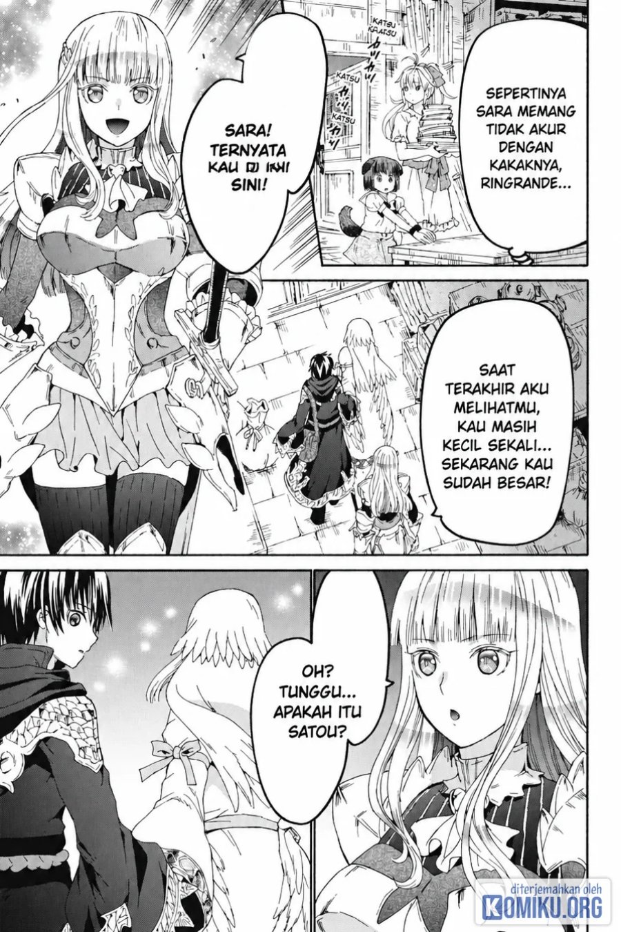 Death March kara Hajimaru Isekai Kyousoukyoku Chapter 104 - Page 22