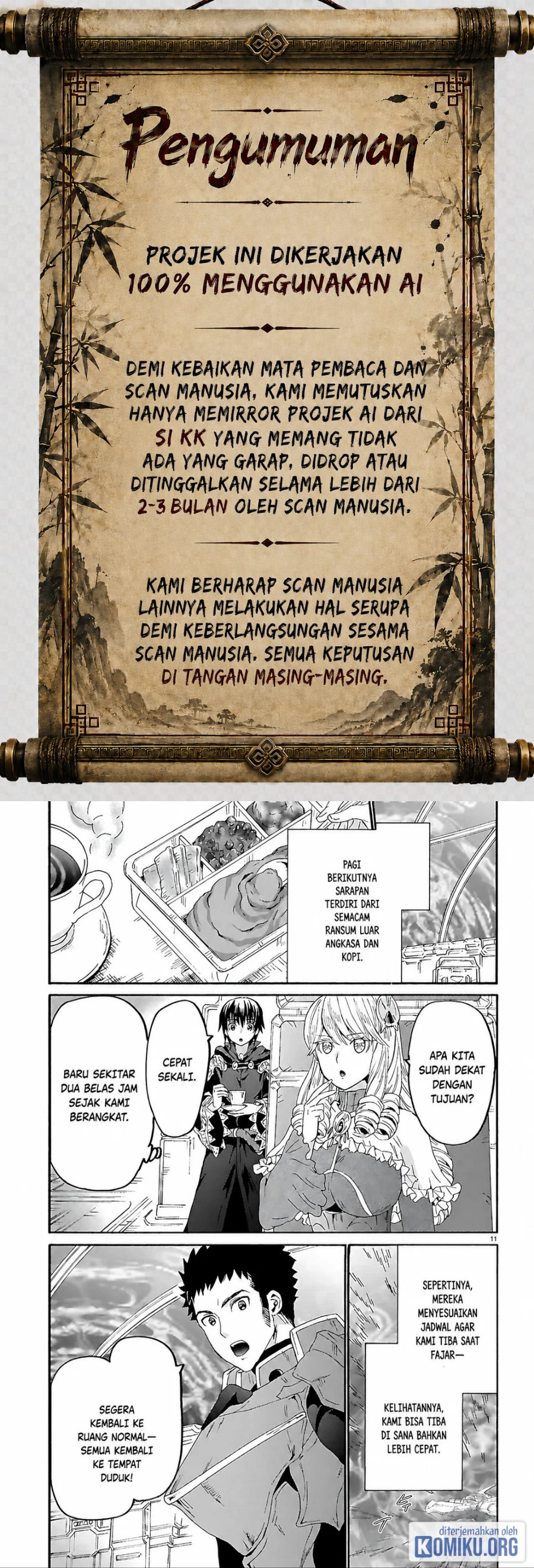 Death March kara Hajimaru Isekai Kyousoukyoku Chapter 120 - Page 1