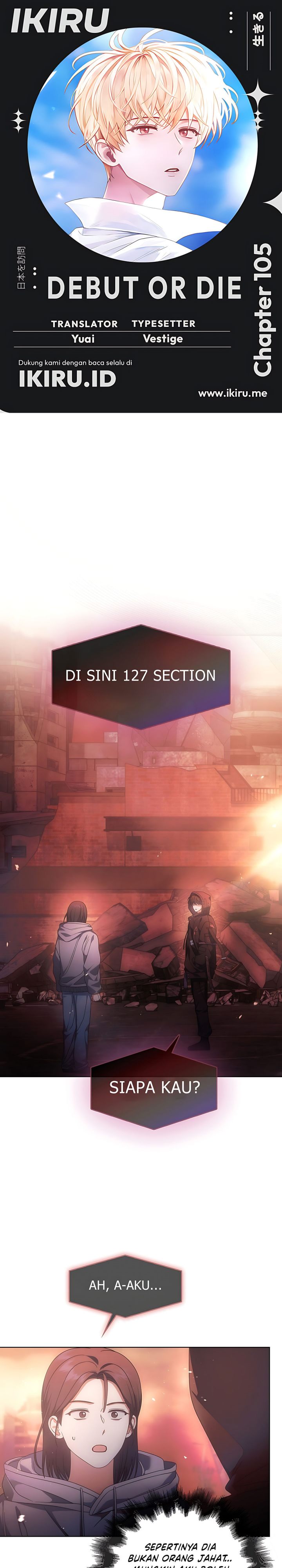 Baca Debut or Die - Chapter 105 halaman 1