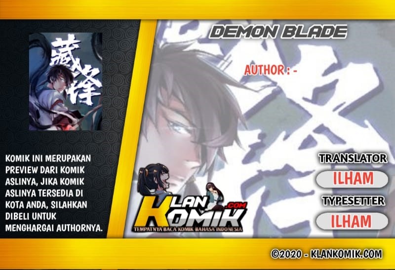 The Demon Blades Chapter 0 - Page 1