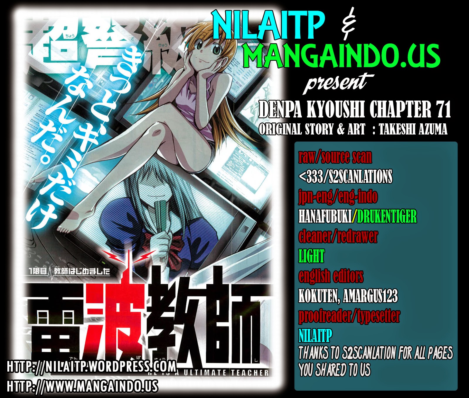 Baca Denpa Kyoushi - Chapter 71 halaman 1