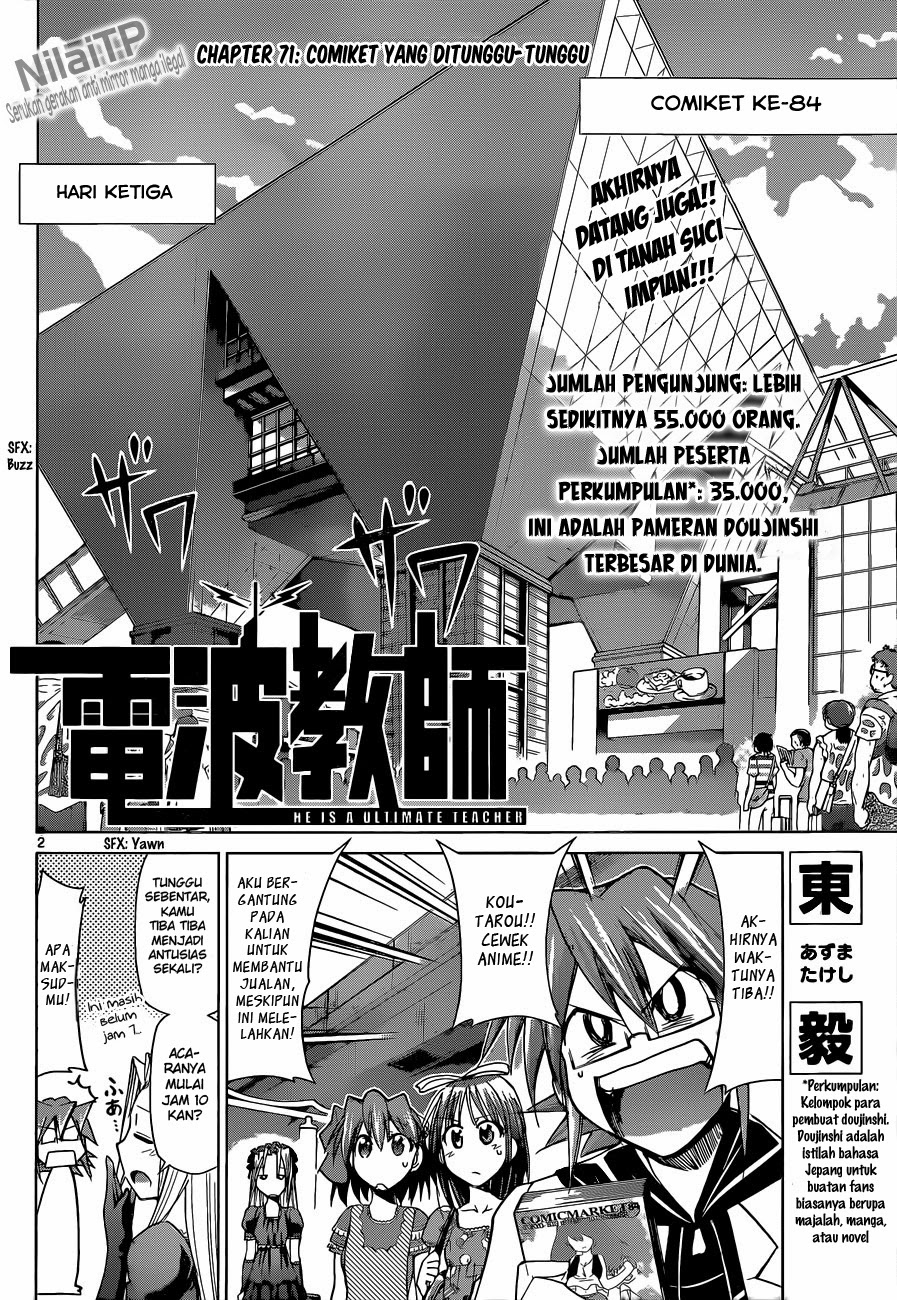 Baca Denpa Kyoushi - Chapter 71 halaman 3