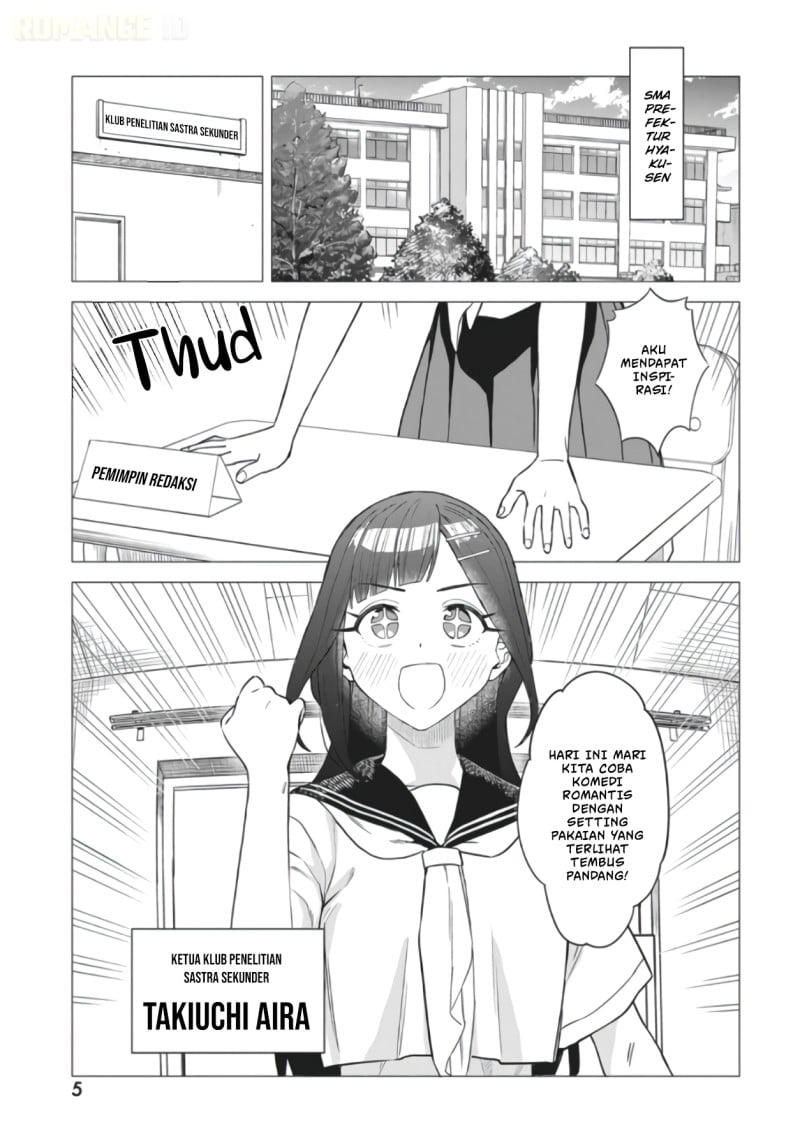 Baca Deochi Mitaina Settei wo Fuyo Shite Kuru Henshuu no Aira-senpai - Chapter 1 halaman 4