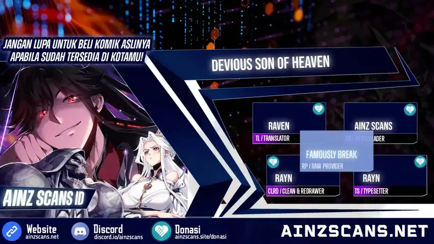 Baca Devious Son Of Heaven - Chapter 165 halaman 1