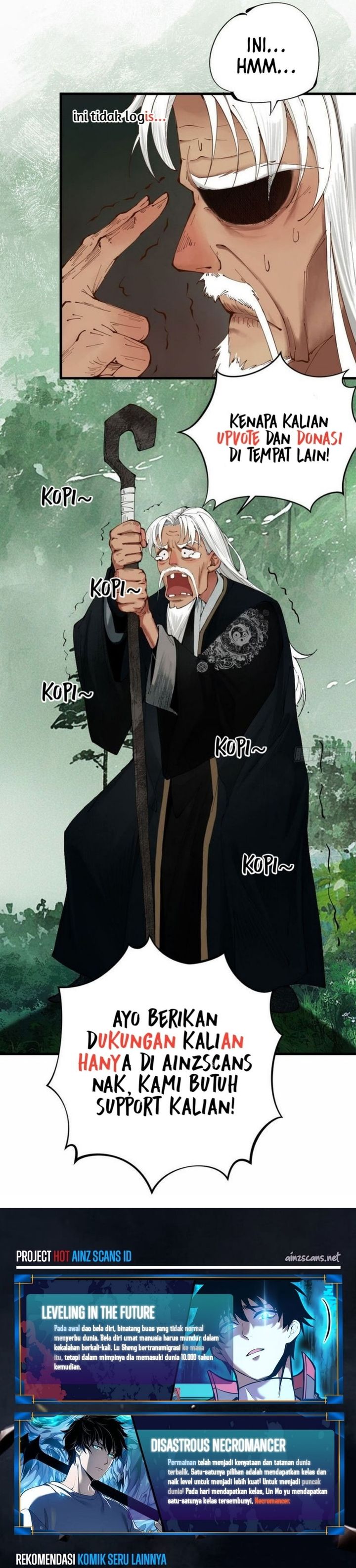 Baca Disastrous Necromancer Chapter 295 Bahasa Indonesia page 60