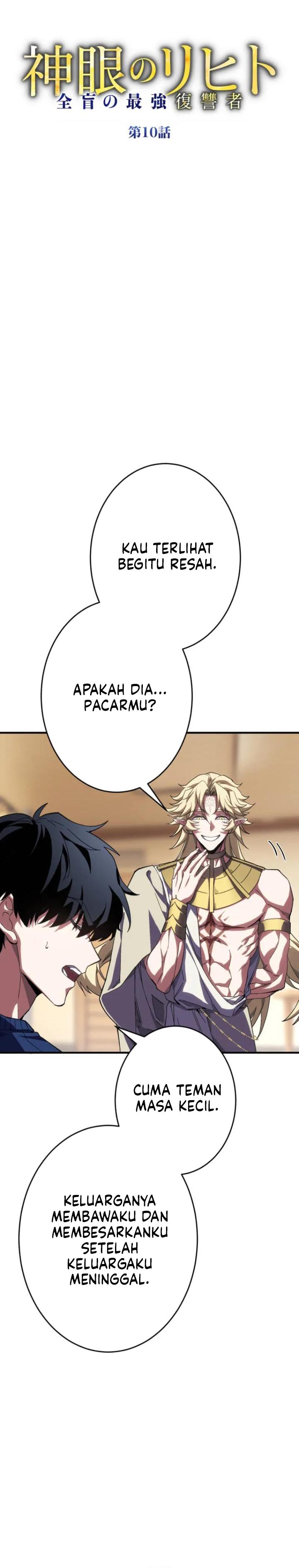 Divine-Eyed Licht: The Strongest Blind Avenger Chapter 10 - Page 11