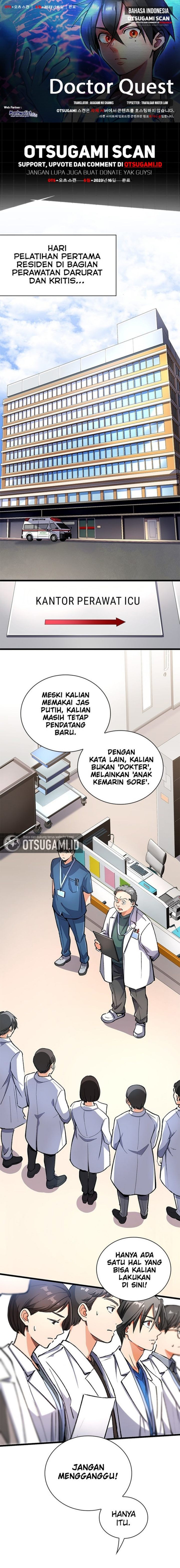 Baca Doctor Quest - Chapter 3 halaman 1